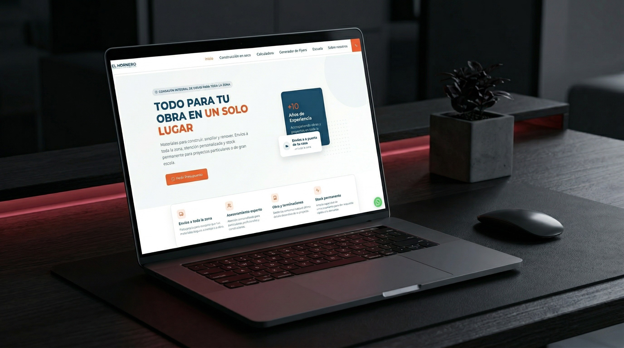 Web Institucional y Comercial