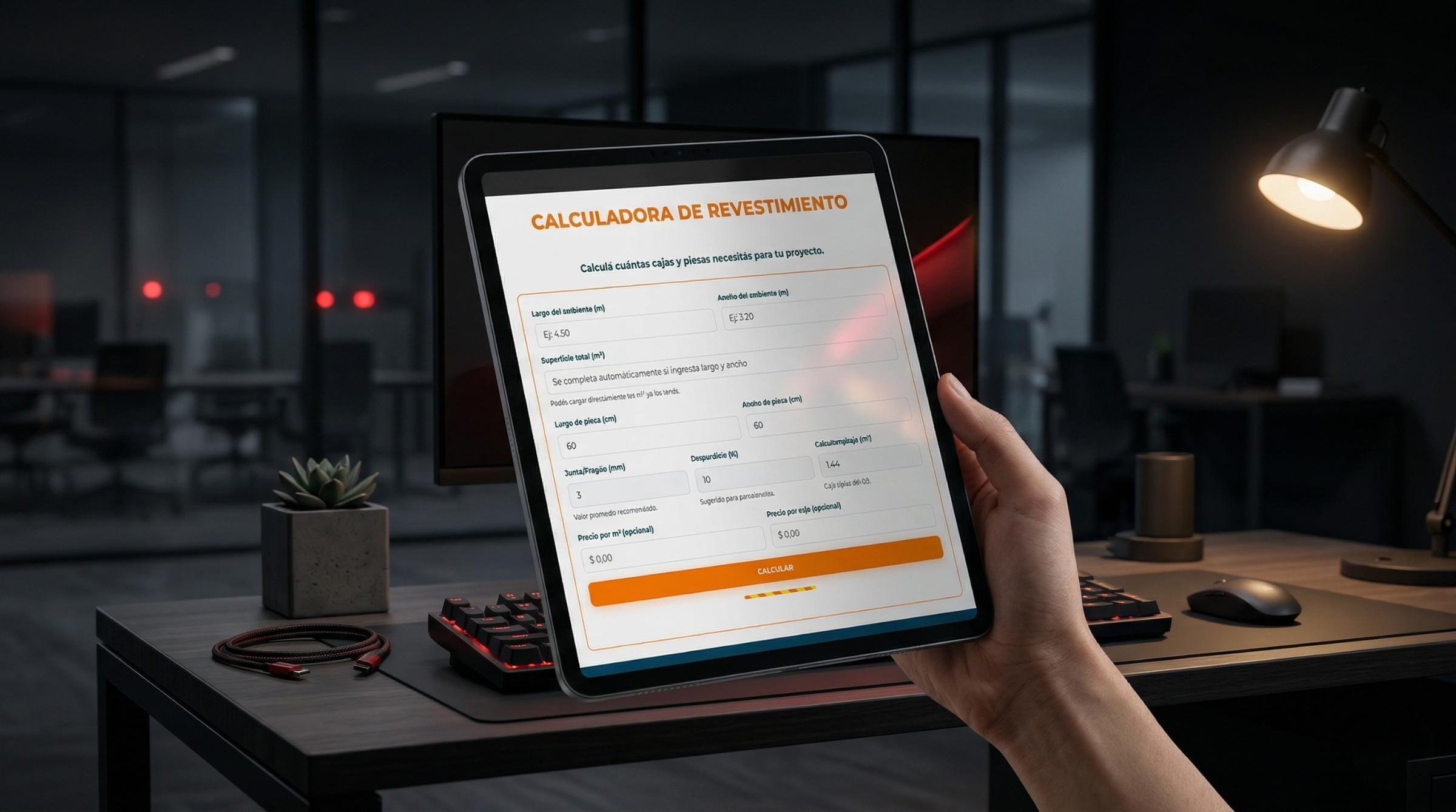 Calculadora de Materiales